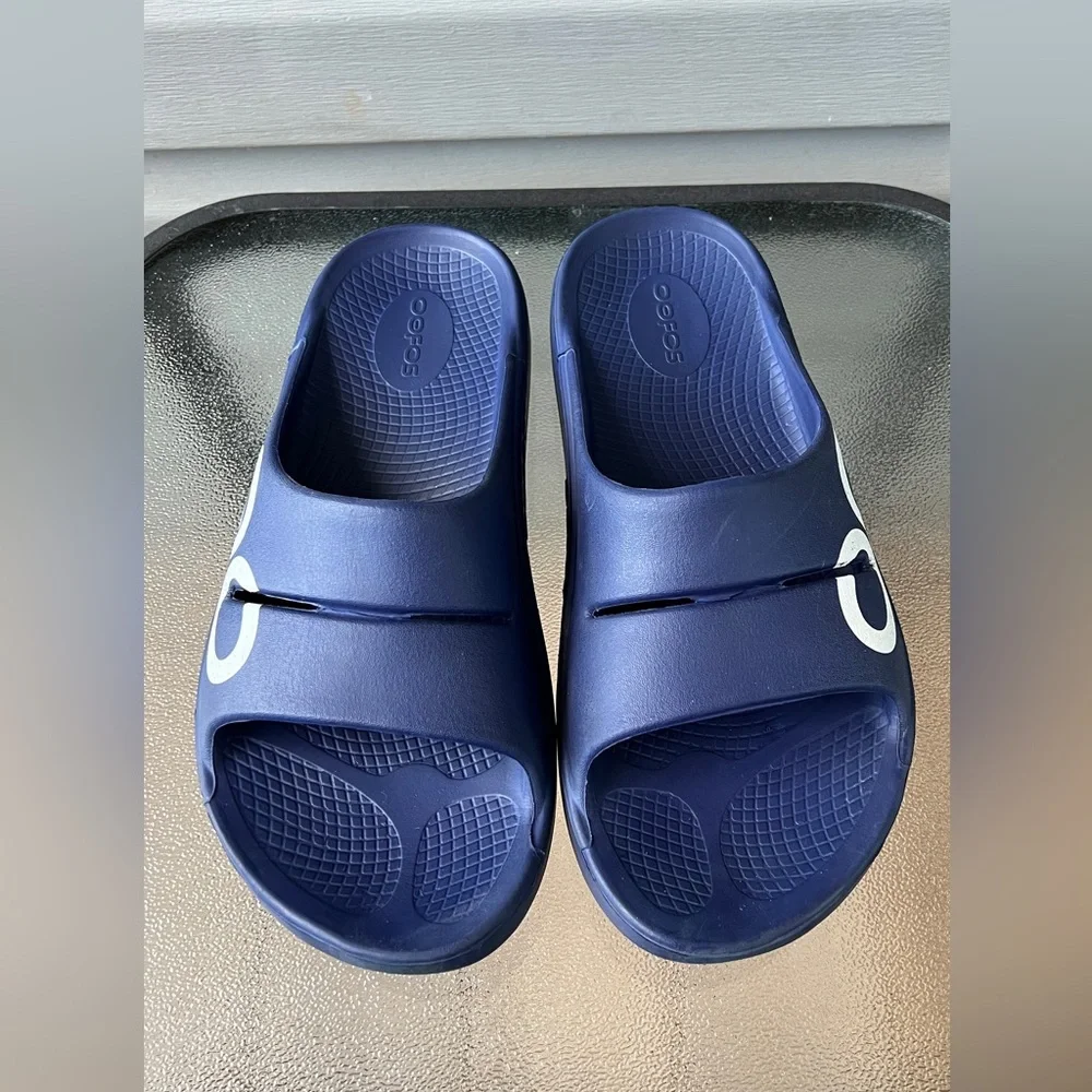 OOFOS OOahh Slide Sandal Sz M 8 W 10